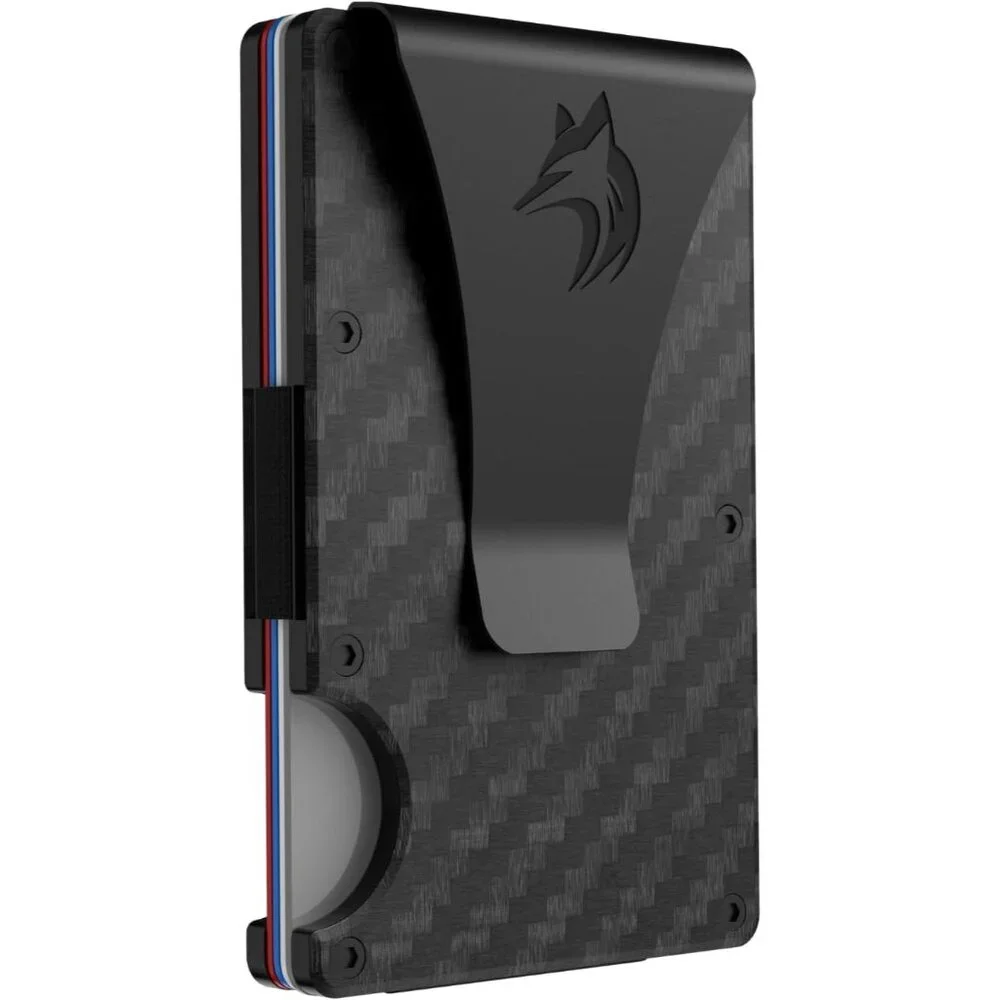 Men, Carbon Wallets For Men Minimalist Credit Card Holder - Slim Wallet